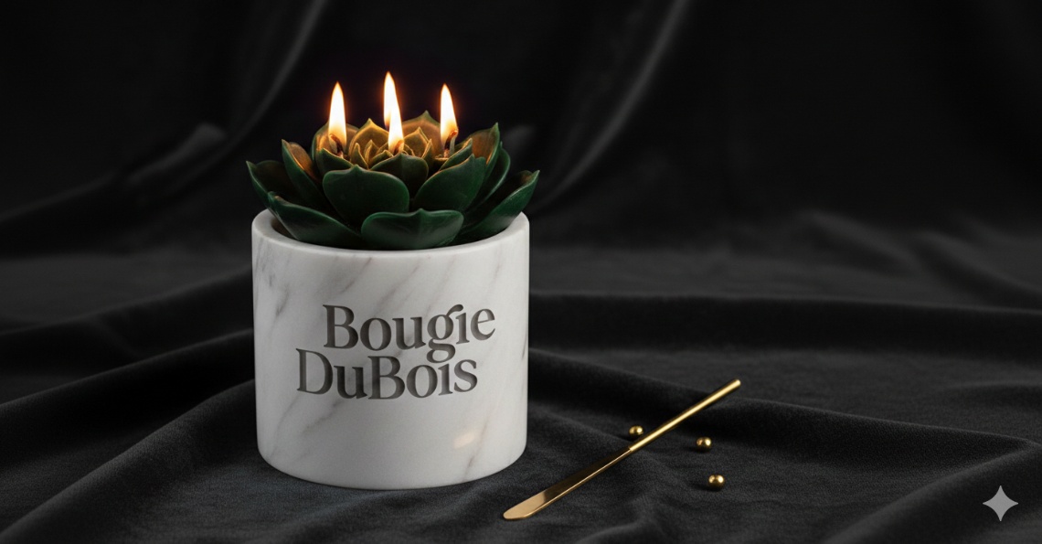 Pouring hot wax detail