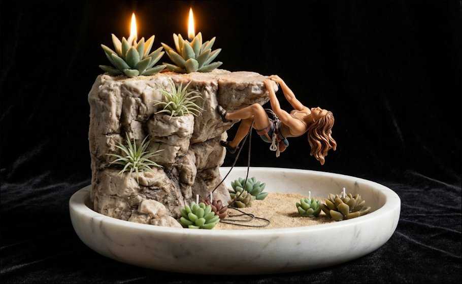 Candle climber still